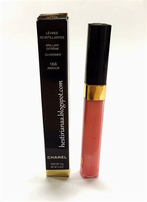 chanel levres scintillantes glossimer 166|chanel makeup lip gloss.